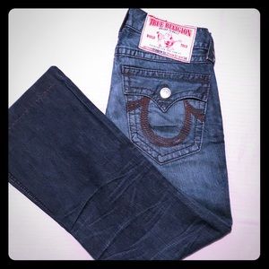 True Religion Rainbow Billy jeans (hemmed)